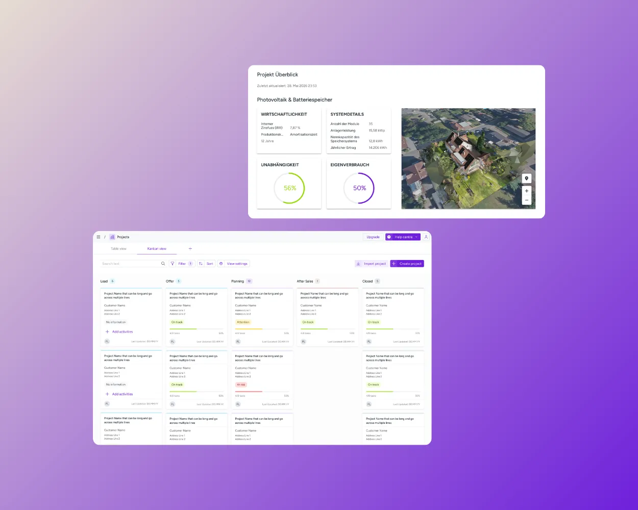 Project Management — Eturnity software